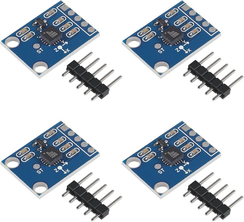 ACEIRMC 4pcs GY-61 ADXL335 3-axis Analog Output Accelerometer Module Angular transducer 3V-5V for Arduino - Image 1